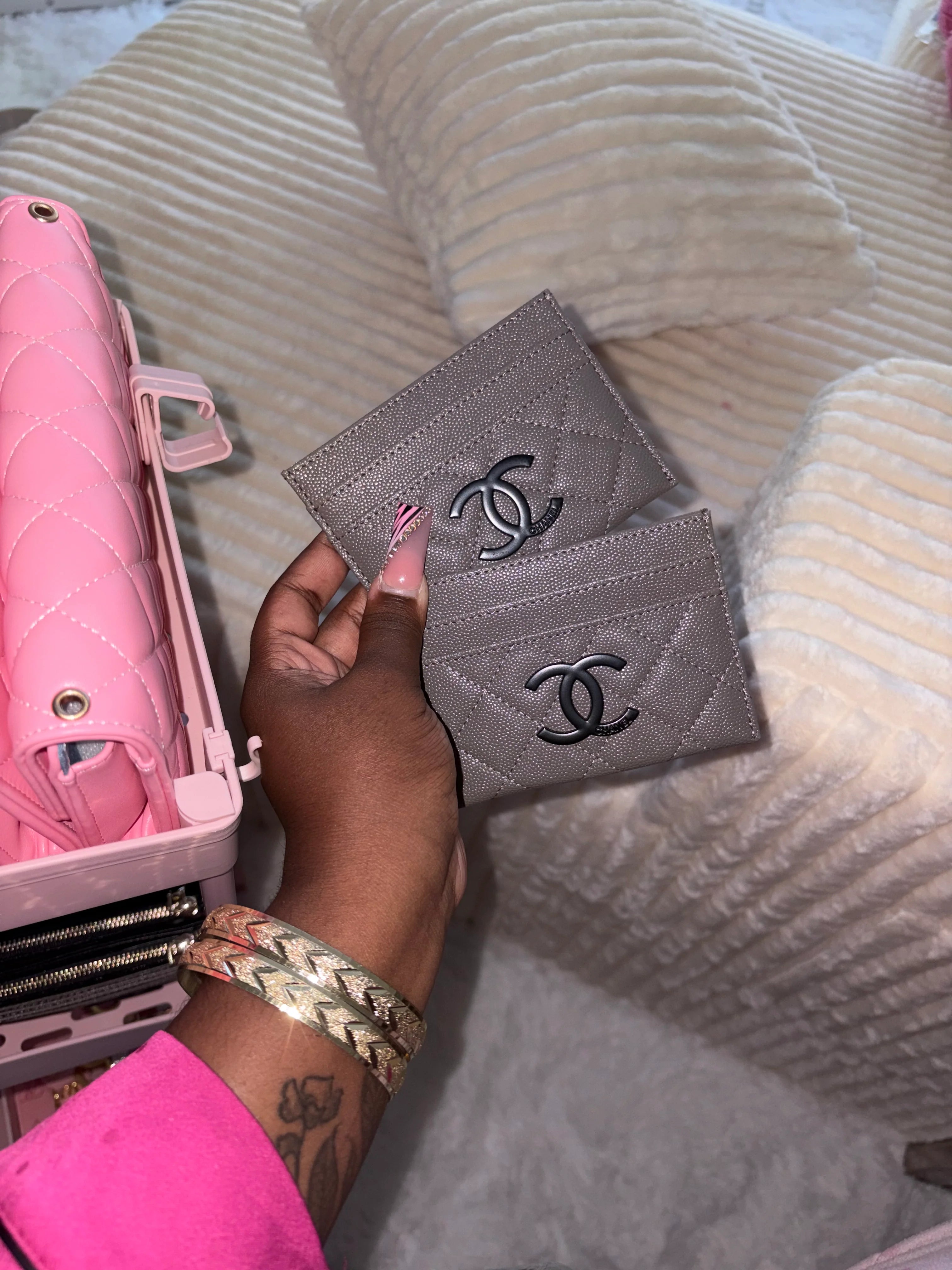 GREY CC CARDHOLDER