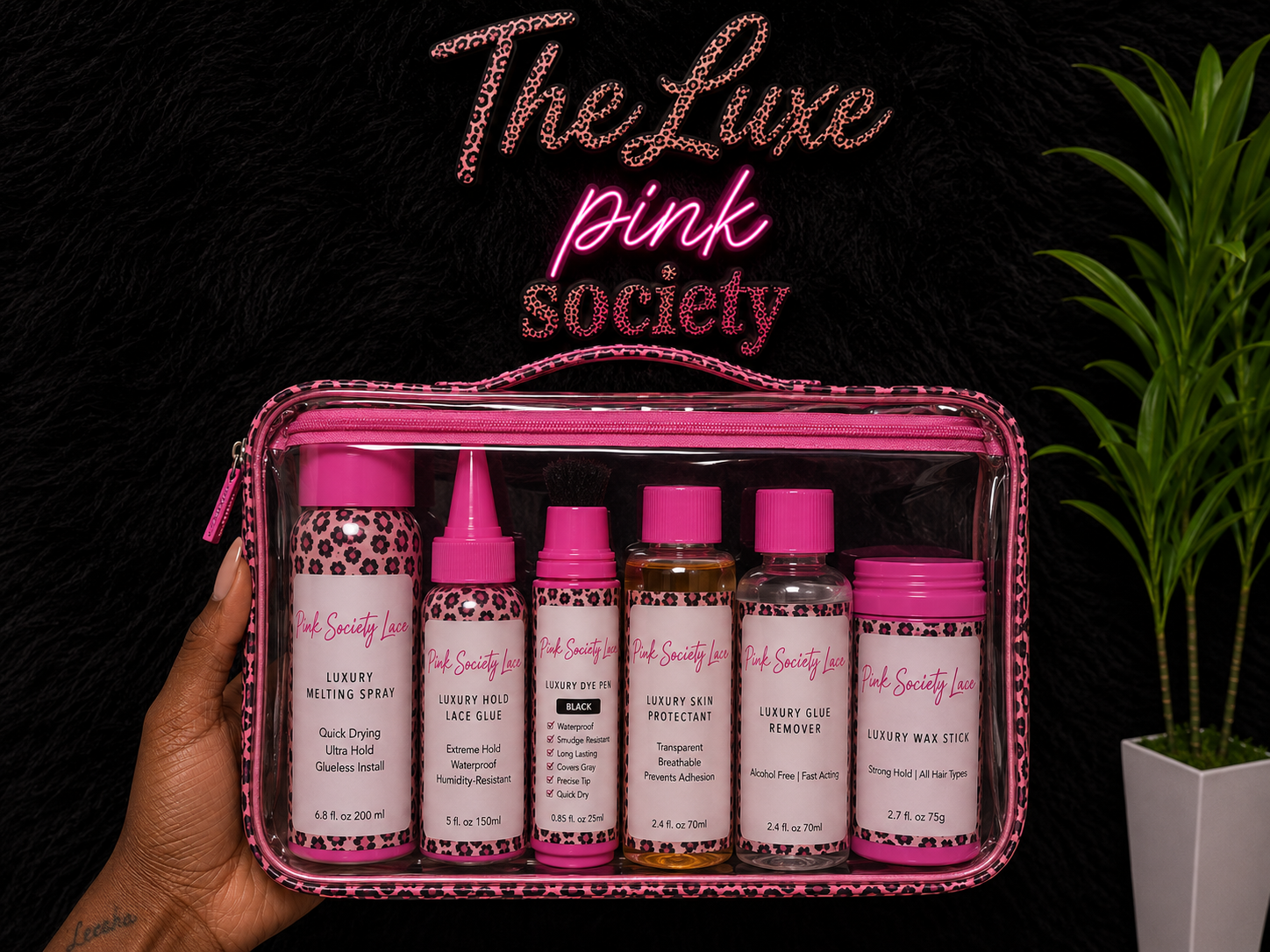 Pink society lace kit